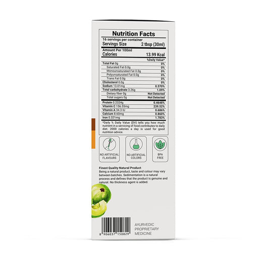 Krishna's Lauki Amla Juice - 500 ml | Fresh Lauki and Cold Pressed Amla Juice | Strengthens Digestive System| Helpful in sugar levels