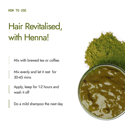 Kapiva Hair Rituals Organic Henna Powder 100g (Pack of 2)