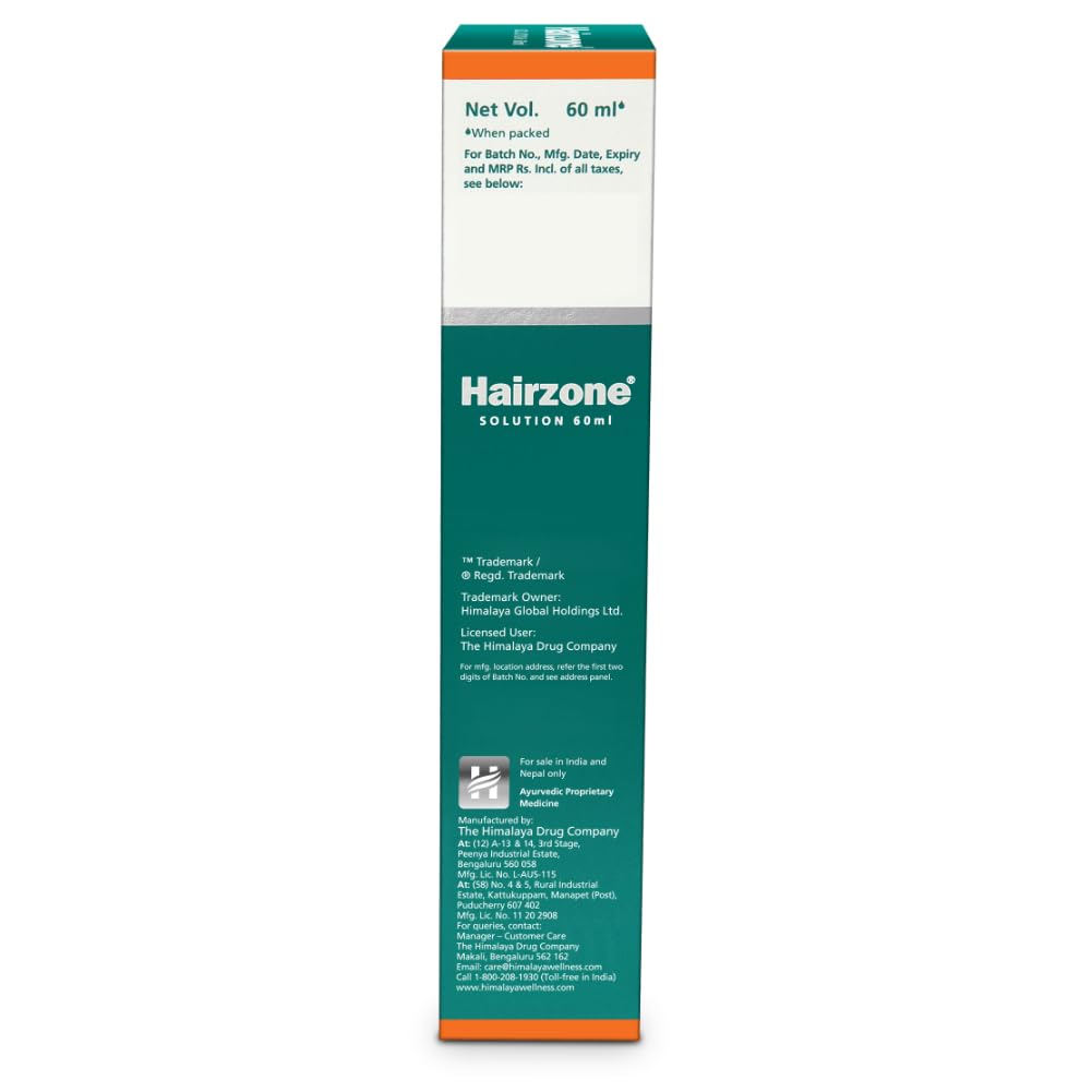 Himalaya Hairzone Solution 60ml