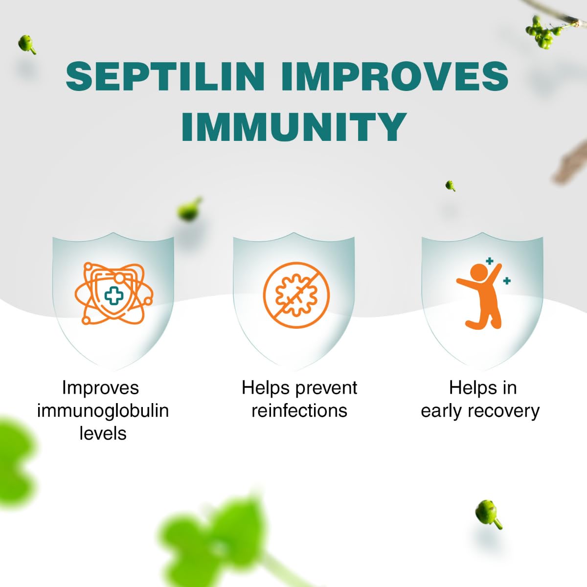 Himalaya Septilin Tablets 60s | Manages respiratory tract infections in children and adults