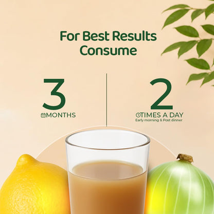 KRISHNA'S HERBAL & AYURVEDA Herbal Shapefix Juice With Natural Herbs, Helps In Weight Management, No Added Artificial Colors Or Flavours, Gluten Free - 1 Ltr (Pack Of 1)