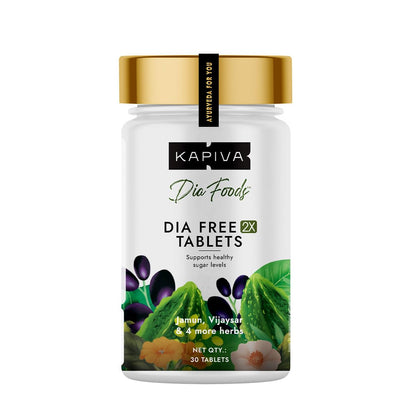 Kapiva Dia Free Juice, 1L | Clinically Tested | Amla, Karela, Jamun, Guduchi & 7 More