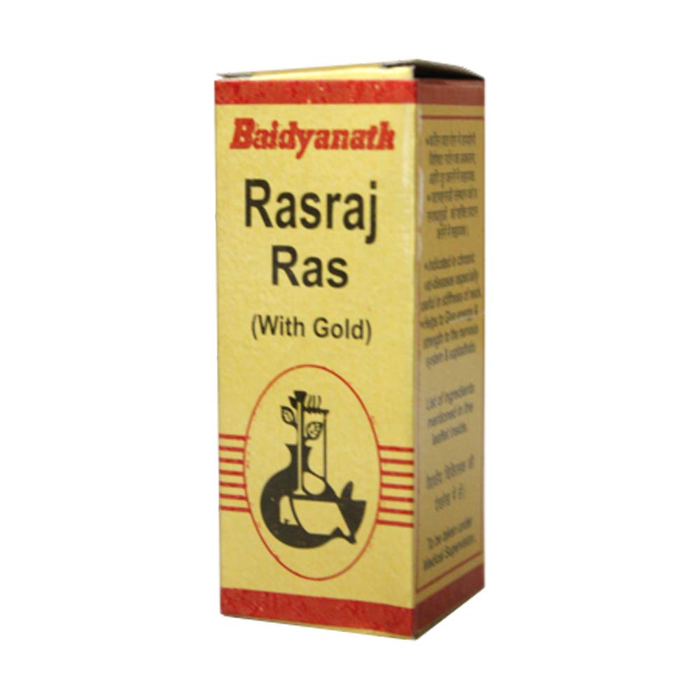 Baidyanath Rasraj Ras Gold I Neuro Care I 10 Tabs