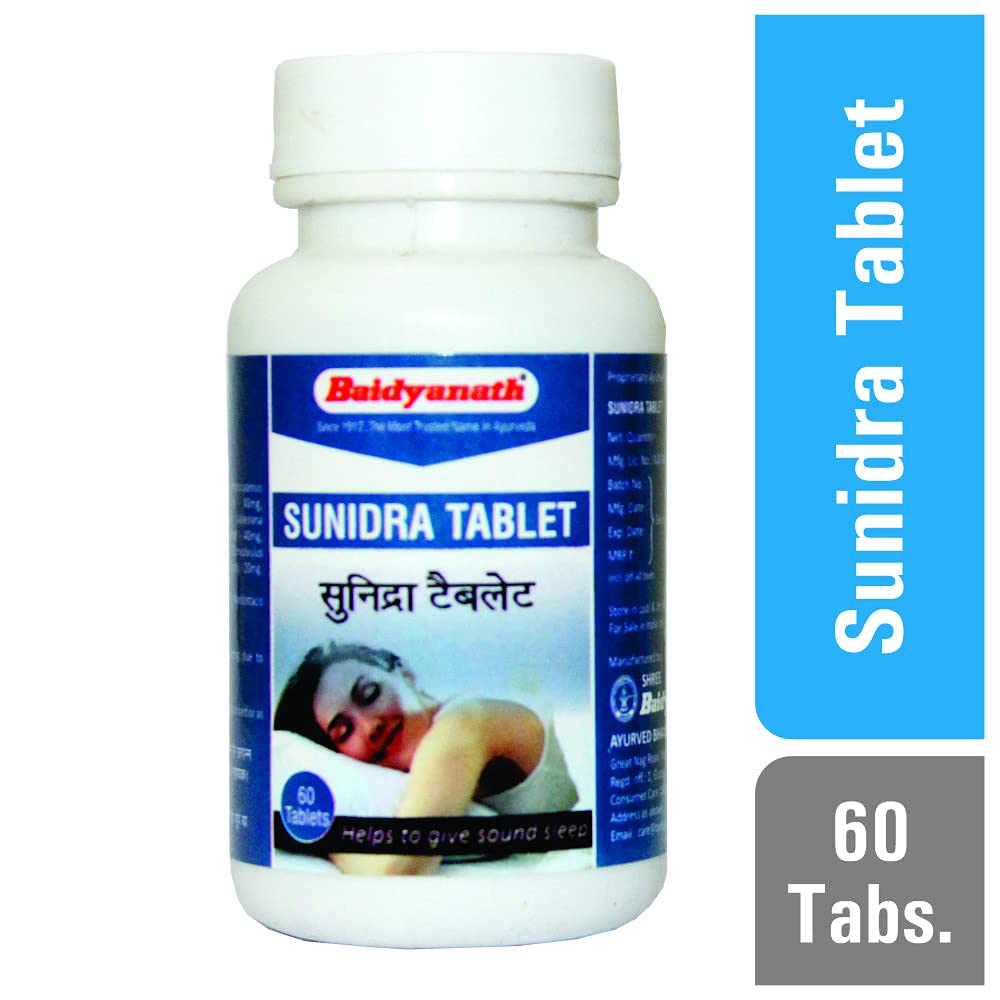 Baidyanath Sunidra 60 Tablets - (Pack of 5)