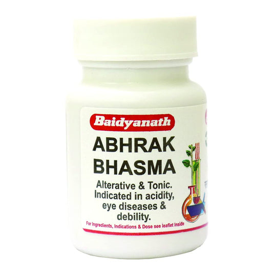 BaidyanathAbhrak Bhasma Relief From Acidity, Constipation & Eye Care 10 Gm