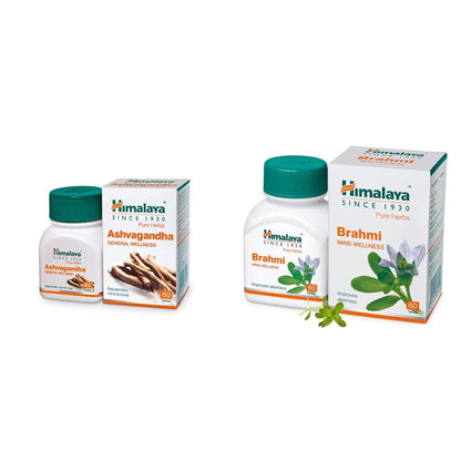 Himalaya Ashvagandha - General Wellness Tablets | Stress Relief | Rejuvenates Mind & Body |60 Tablets