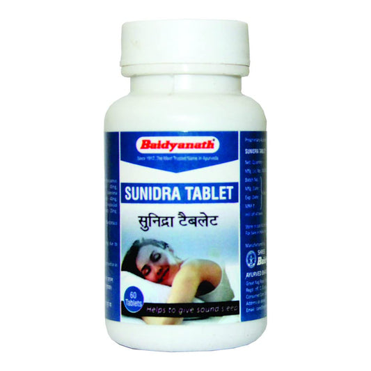 Baidyanath Sunidra 60 Tablets - (Pack of 5)