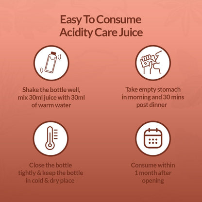 KRISHNA'S HERBAL & AYURVEDA Acidity Care Juice -1000 Ml(Pack Of 1) Provides Relief From Acidity & Bloating