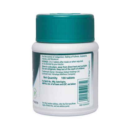Gasex Himalaya 100 Tablets Improves Digestion Relieves