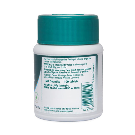 Gasex Himalaya 100 Tablets Improves Digestion Relieves