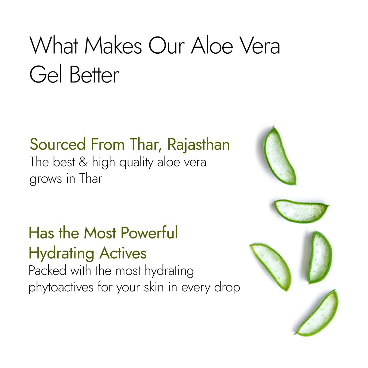 Kapiva Pure Aloe Vera Skin Gel 500g For Face & Hair | Hydrating, Moisturizing, Soothing Skin | Multipurpose Gel