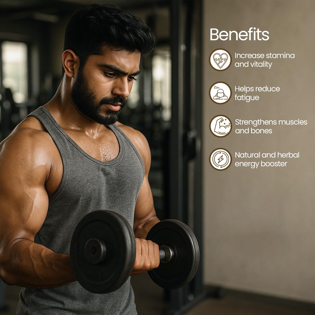 KRISHNA'S HERBAL & AYURVEDA Pure Shilajit-20G,100% Pure Himalayan Shilajit, Helps To Boost Performance, Power, Stamina, Endurance, Strength & Overall Wellbeing, Surya Tapi Process - Resin