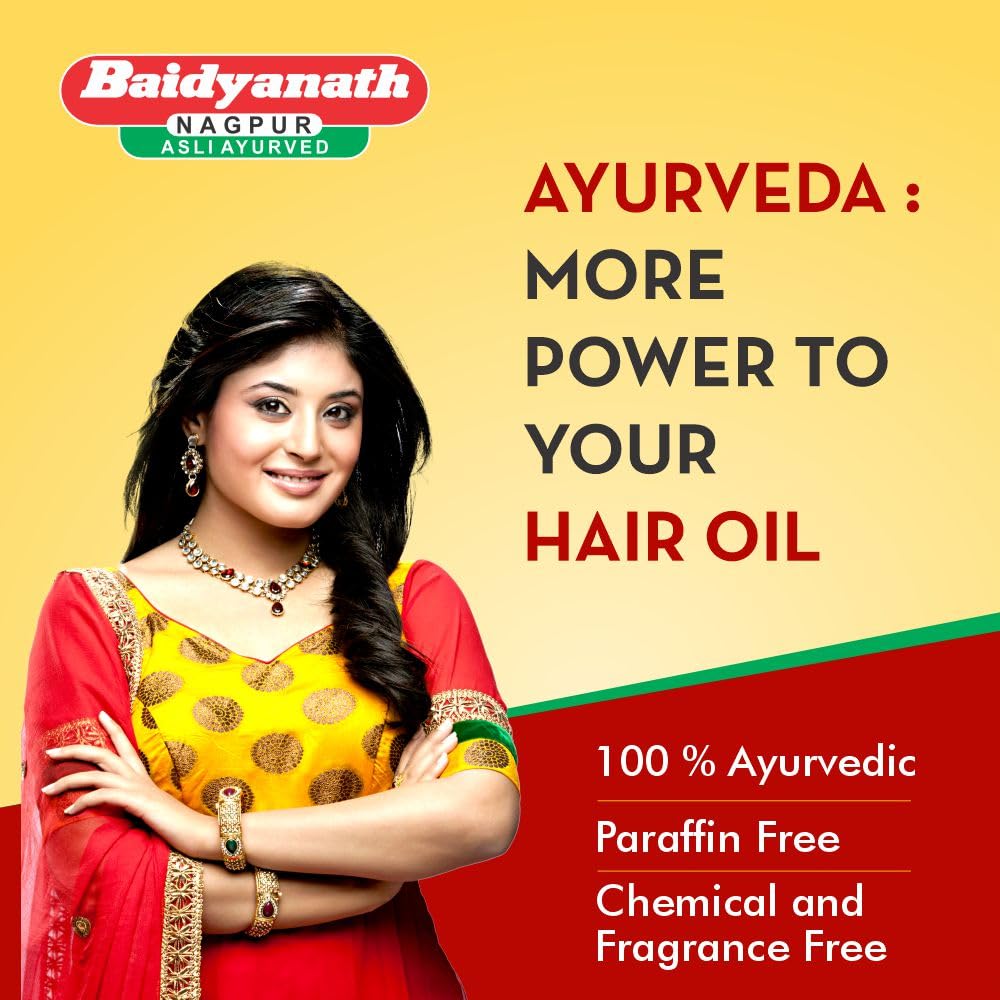 Baidyanath Mahabhringraj Hair Oil For Hair Care - 200 ML
