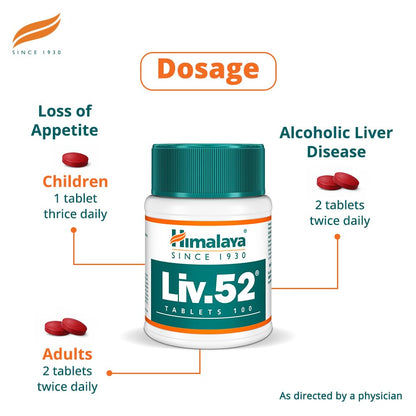 Himalaya Liv.52 Tablets - 100 Counts