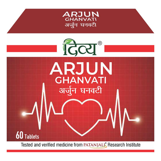 Patanjali Divya Arjun Ghanvati 60 N