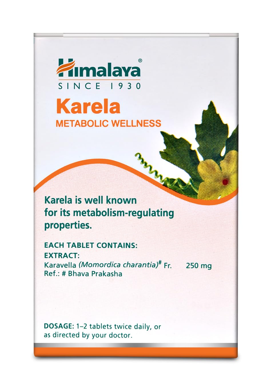 Himalaya Wellness Pure Herbs Karela Metabolic Wellness - 60 Tablets