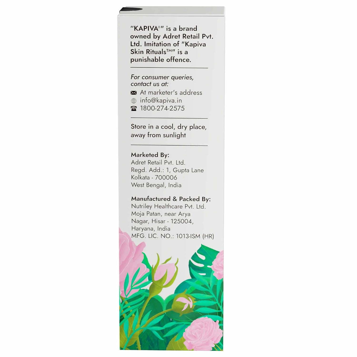 Kapiva Organic Rose Water/Gulab Jal Spray (200 Ml)|Premium Face Mist And Toner For Brighter And Hydrated Skin|Oil-Control, Unclog Pores, Pack Of 1