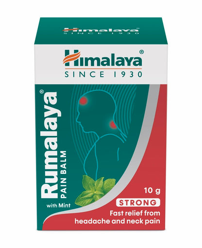 Himalaya Rumalaya Pain Balm 10 g | Fast Relief From Headache And Neck Pain Ayurvedic