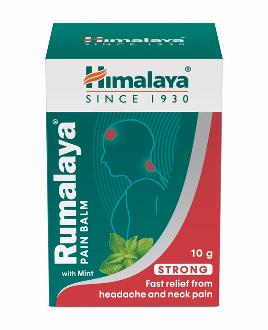 Himalaya Rumalaya Pain Balm 10 g | Fast Relief From Headache And Neck Pain Ayurvedic