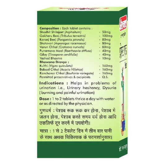 Baidyanath Asli Ayurved Prost Aid Tablets | Ayurvedic Prostate Support Supplement – Helps Relieve Frequent Urination, Improves Urine Flow & Reduces Inflammation – Herbal Formula - 50 Tablets