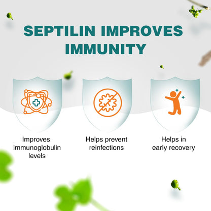 Himalaya Septilin Syrup 200 ml | Manages respiratory tract infections in children and adults