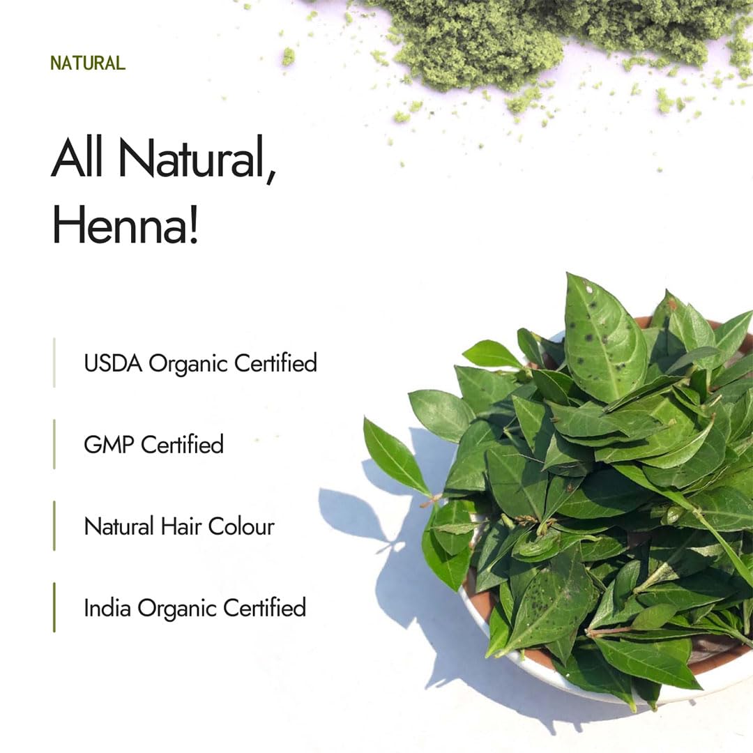 Kapiva Hair Rituals Organic Henna Powder 100g (Pack of 2)