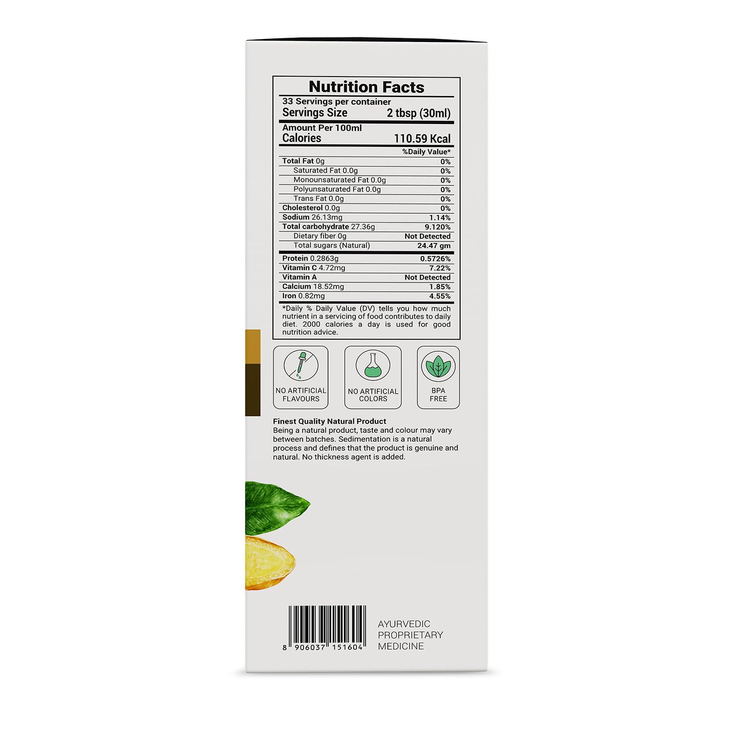 KRISHNA'S HERBAL & AYURVEDA Cholesterol Care Juice - 1000 Ml | Contains Honey With Apple Cider Ginger Garlic, Sugar Free, Helps In Digestion, Made In India