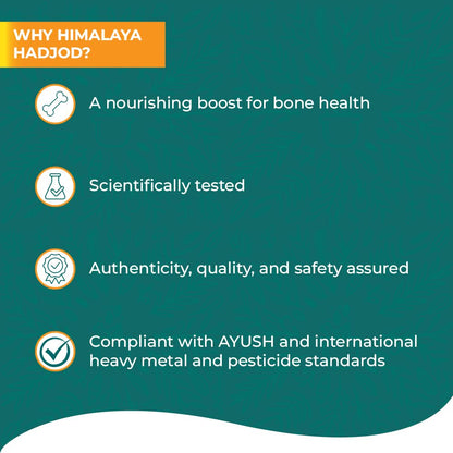 Himalaya Wellness Pure Herbs Hadjod Bone & Joint Wellness - 60 Tablet