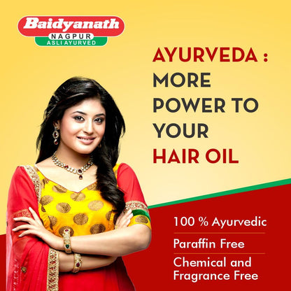 BAIDYANATH Mahabhringraj Tel For Hair Growth, Anti Dandruff - 100ML - Pack Of 2