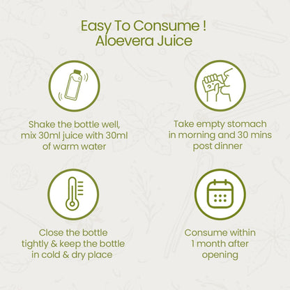 Krishna's Pulpy Aloe Vera Juice - 1000 ml | From Deserts of Rajasthan | Sugar free |Daily Natural Drink | Rejuvenates Skin and Hair
