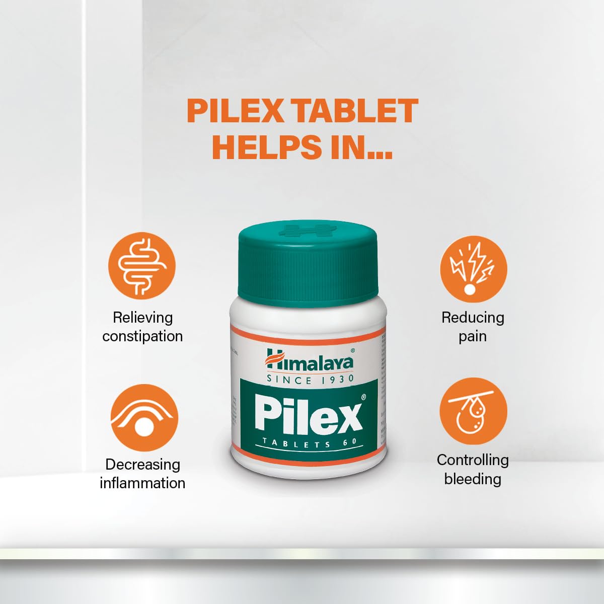 Himalaya Wellness | Pilex Tablet | Piles Treatment | India’s most trusted piles treatment|60 Tablets
