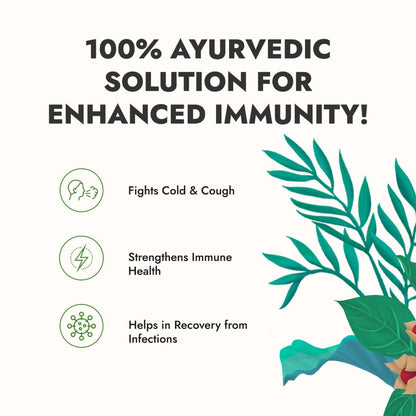Kapiva Wild Tulsi Giloy Juice 1L | Ayurvedic Juice from Fresh Tulsi & Giloy Plant | Immune & Daily Wellness Support