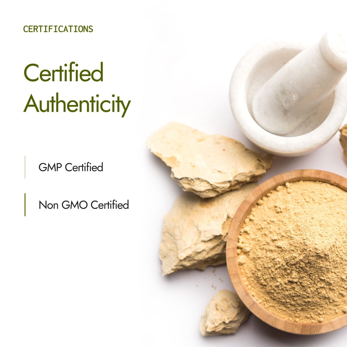 Kapiva Multani Mitti with Kesar for Face | Natural Fuller’s Earth | Face Pack for Glowing Skin| Enhanced with Saffron