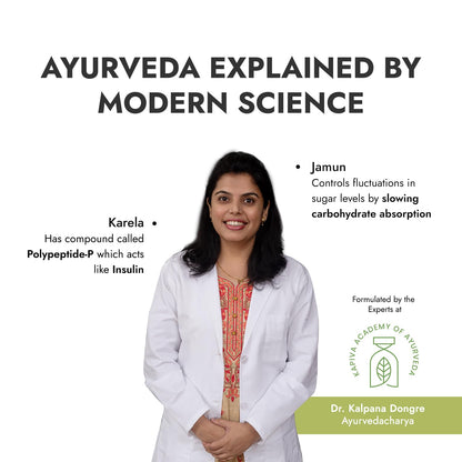 Kapiva Karela Jamun Juice | Helps Control Blood Sugar Level and Lower Bad Cholesterol | Diabetic Care (1L)