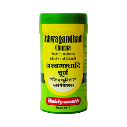 Baidyanath Ashwagandhadi Churna I Enhances Stamina I Ashwagandha for Stress Relief - 100 gms