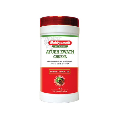 Baidyanath Ayush kwath Churna I Immunity Booster I Ayurvedic Respiratory I 100 gm (Pack of 2)