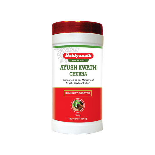 Baidyanath Ayush kwath Churna I Immunity Booster I Ayurvedic Respiratory I 100 gm (Pack of 2)
