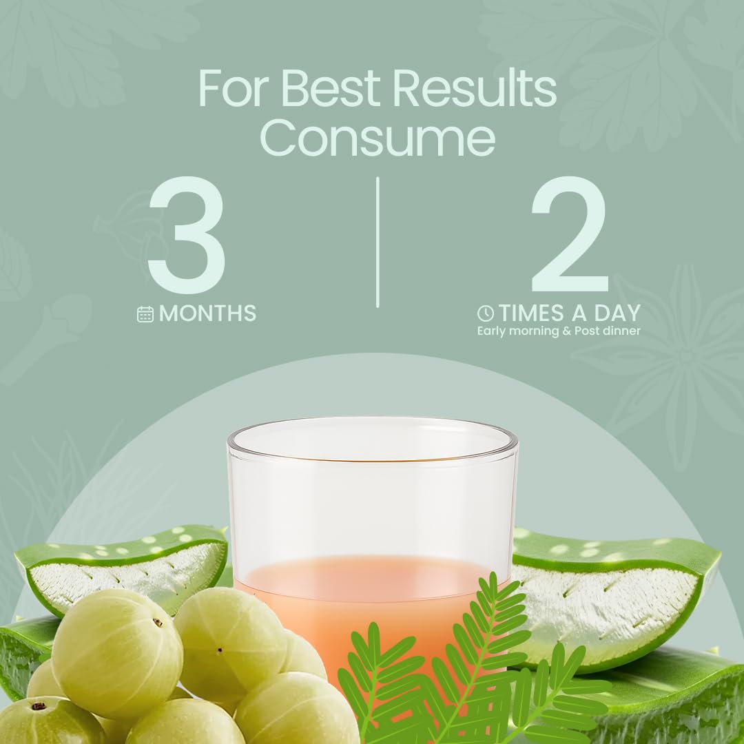 Krishna's Aloe Vera Amla Mix Juice - 1000 ml | A Perfect Mix for Healthy Skin