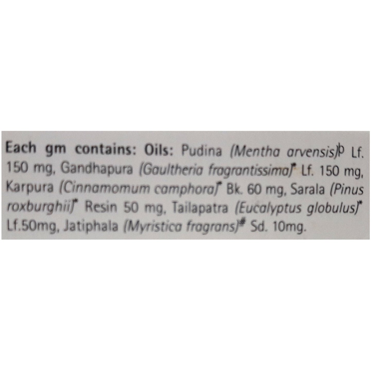 Himalaya Pain Balm - Strong, 45g Pack