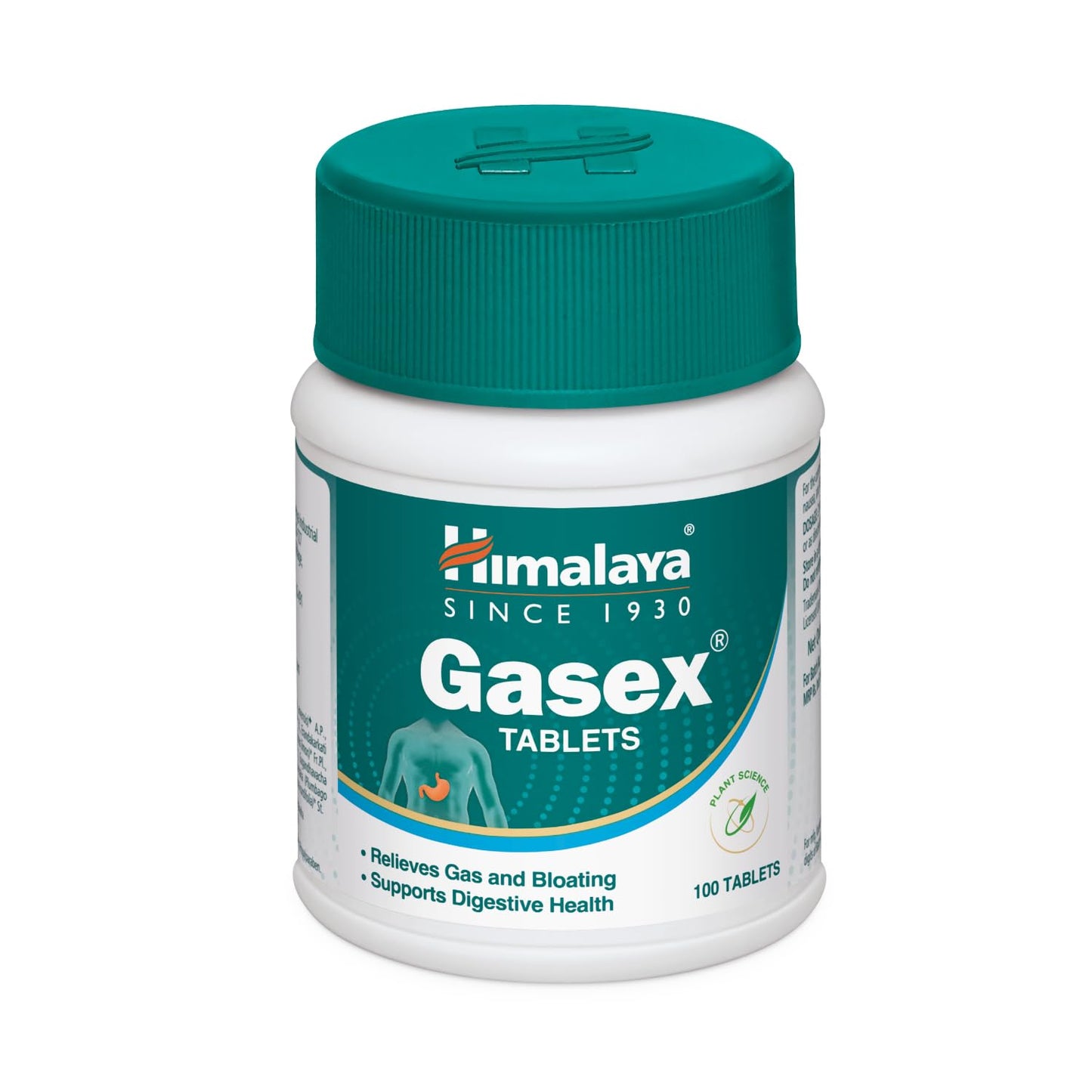 Gasex Himalaya 100 Tablets Improves Digestion Relieves