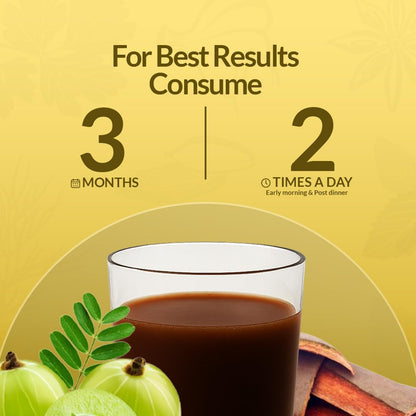 Krishna's Arjun Amla Juice - 500 ml (Pack of 1) | Perfect mix of Amla and Arjuna Chaal | Strong and healthy heart