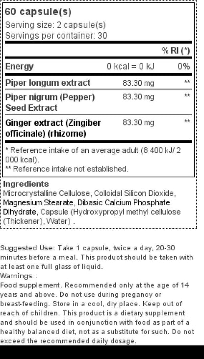 Himalaya Wellness Pure Herbs Trikatu Digestive Wellness - 60 Tablet