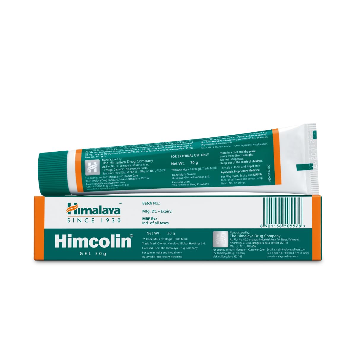 Himalaya Himcolin Gel - 30g