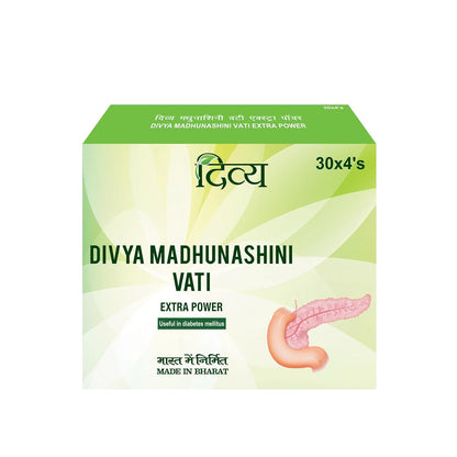 Divya Madhunashni Vati Extra Power - 60 g (120 Tablets)