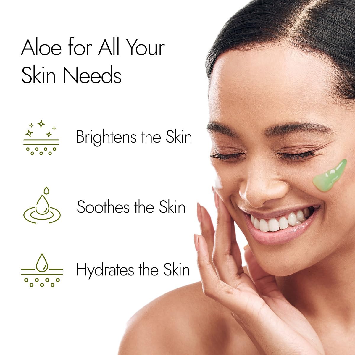 Kapiva Pure Aloe Vera Skin Gel 500g For Face & Hair | Hydrating, Moisturizing, Soothing Skin | Multipurpose Gel