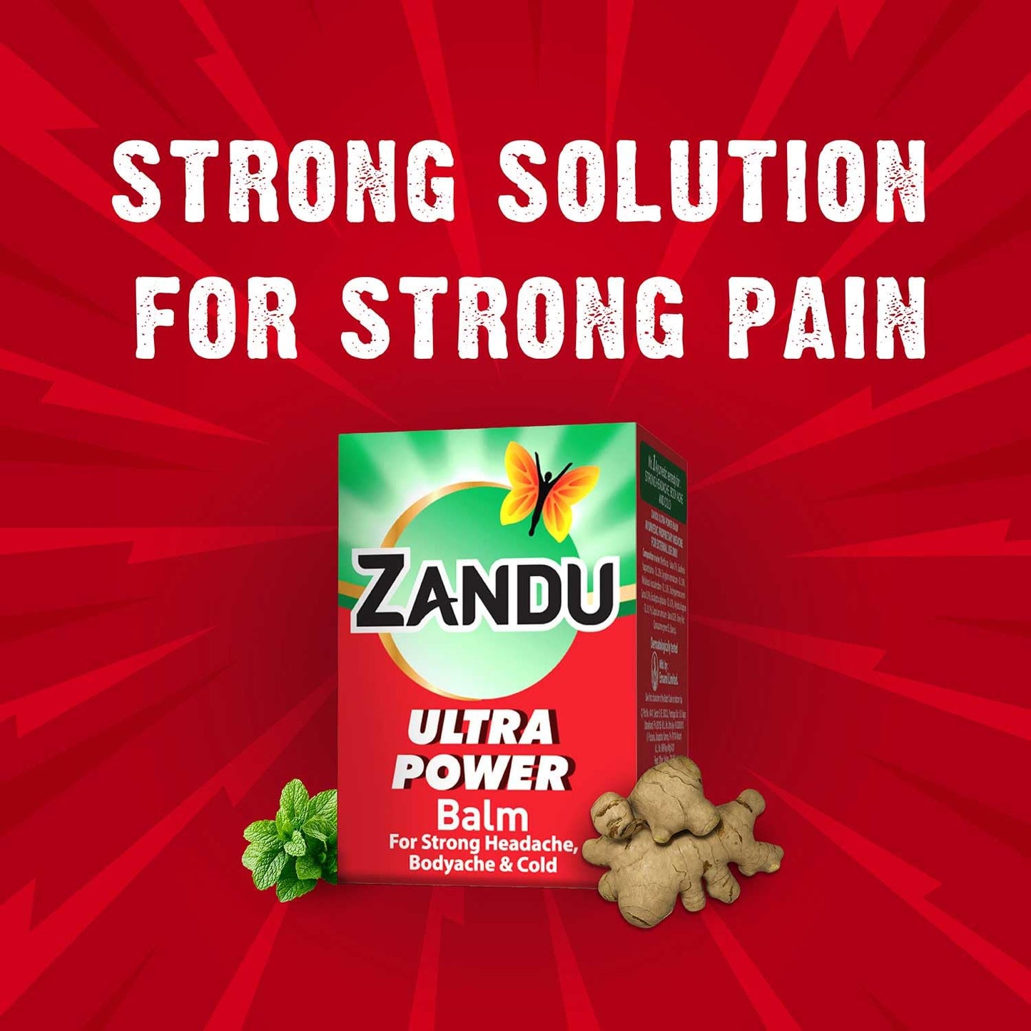 Zandu Balm Ultra Power - 8 ml