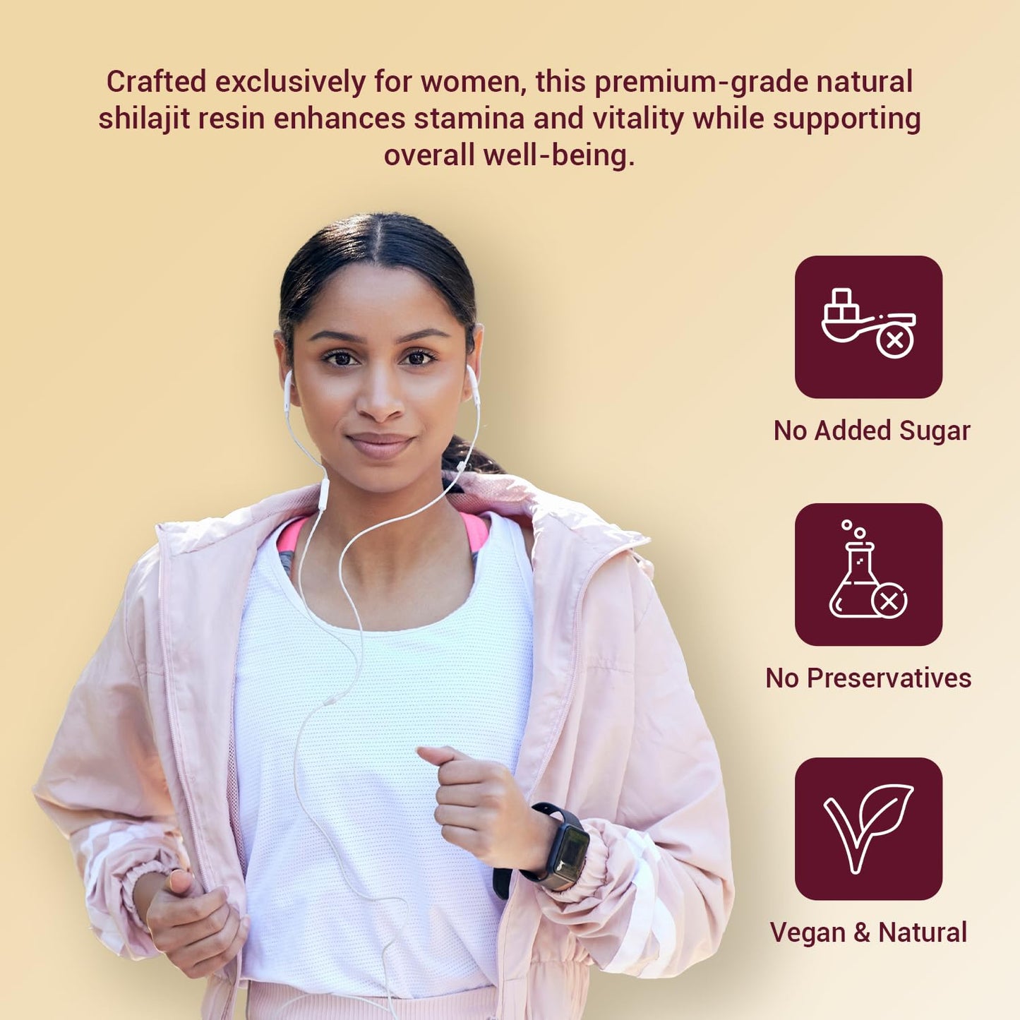 KRISHNA'S HERBAL & AYURVEDA 100% Pure Shilajit Resin for Women's, Boost Performance, Energy, Stamina, Endurance, Strength & Overall Wellbeing - 20 gm (Pack of 1)