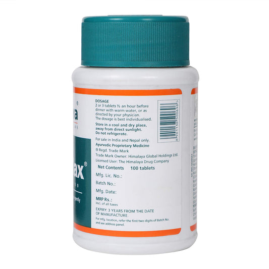Himalaya Herbolax Tablets - 100 Count