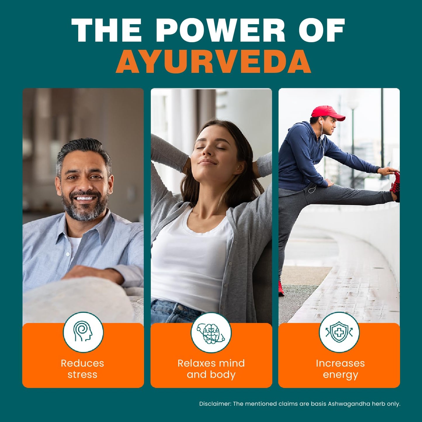 Himalaya Ashvagandha - General Wellness Tablets | Stress Relief | Rejuvenates Mind & Body |60 Tablets