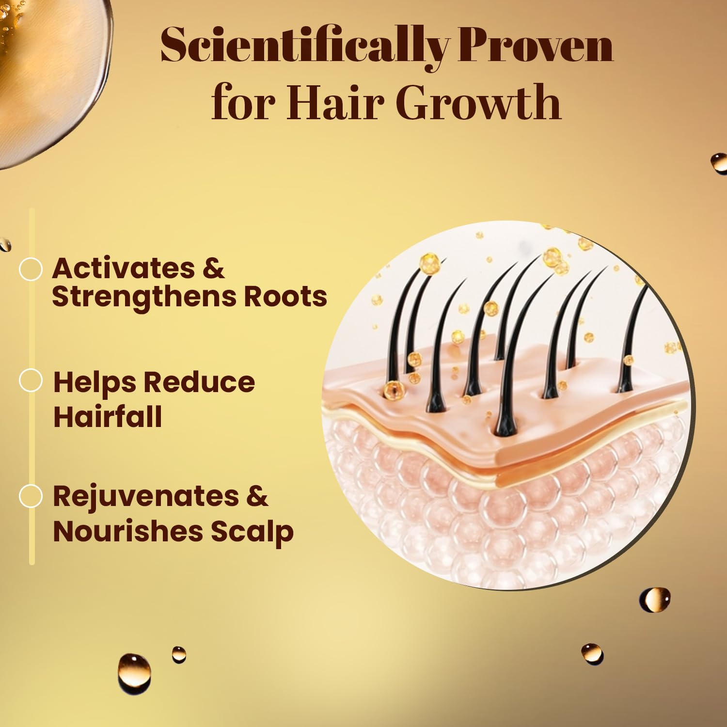 Zandu Hair Growth Serum (200ml): Clinically Proven to Promote Growth & Reduce Fall in 28 days |Strengthen |Reduce Dandruff | Control Frizz | Hair Shine| Ayurvedic Root Activator | For Men & Women